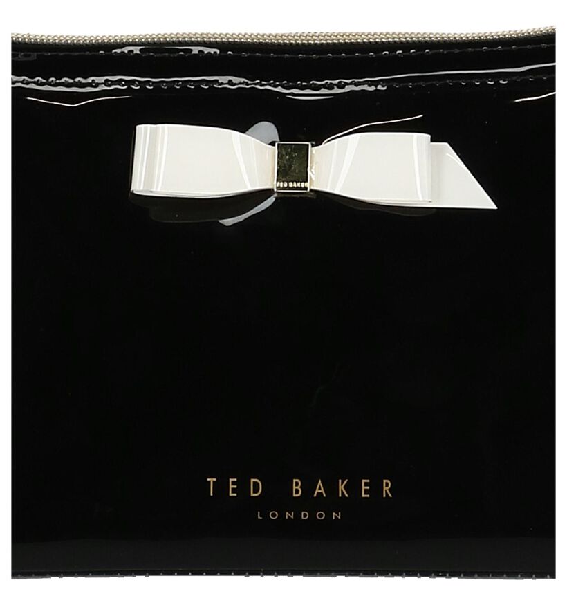 Ted Baker Caffara Trousse de maquillage en Noir en verni (236412)