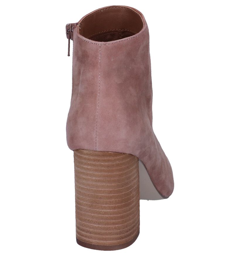 Steve Madden Bottillons en Rose foncé en daim (241572)