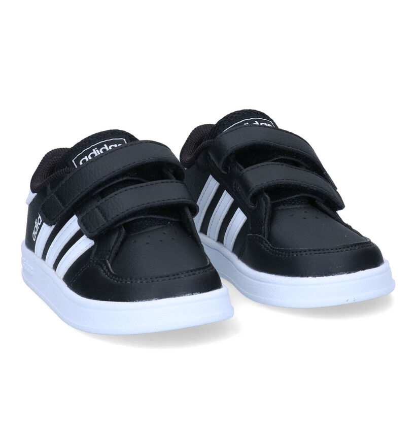 adidas Breaknet I Zwarte Sneakers voor jongens, meisjes (314992)