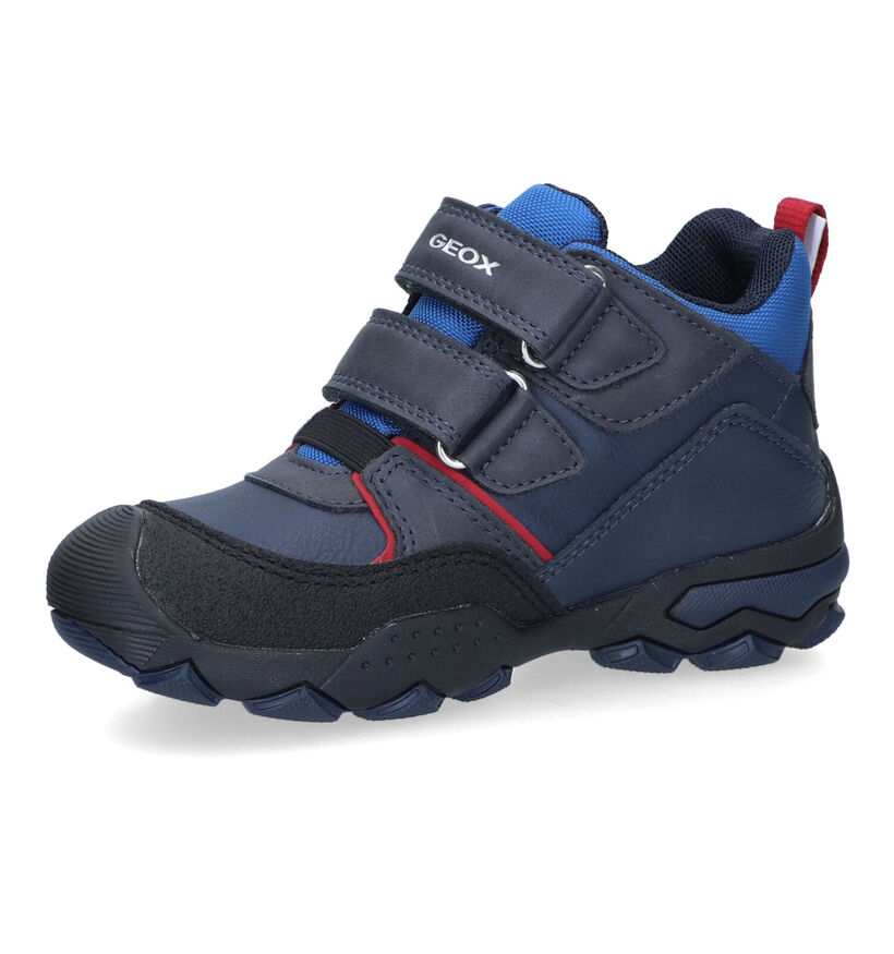 Geox Buller Bottines en Bleu pour garçons (312577) - pour semelles orthopédiques