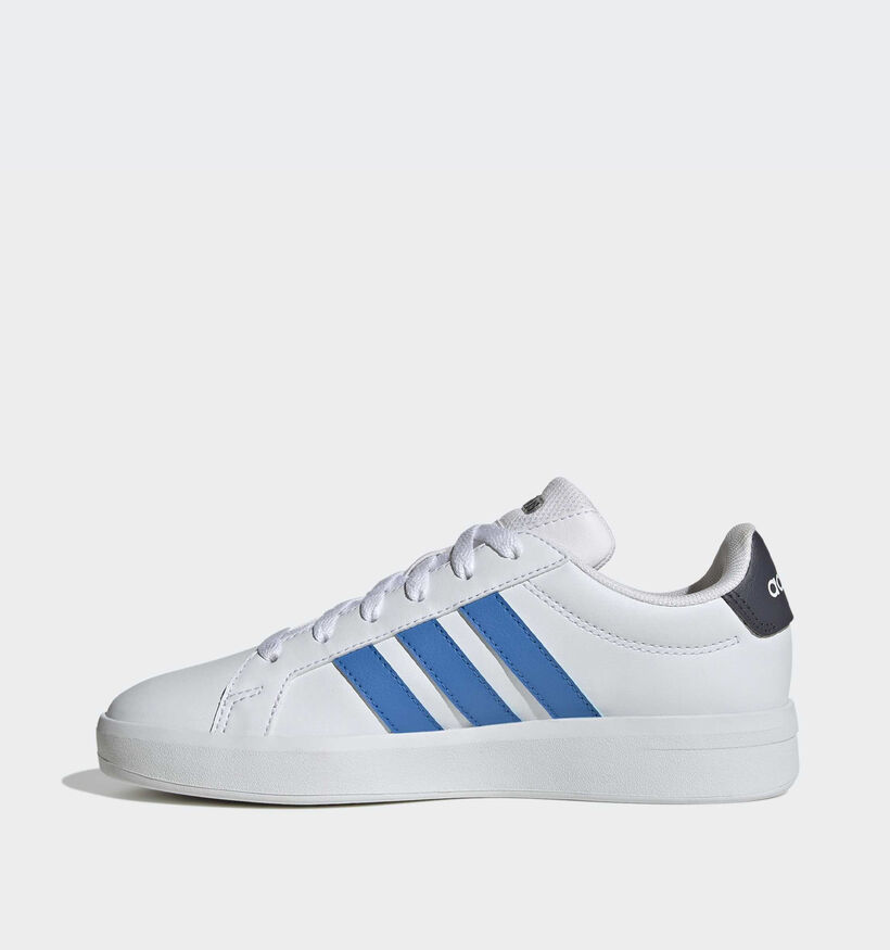 adidas Grand Court Witte Sneakers voor jongens (372643)