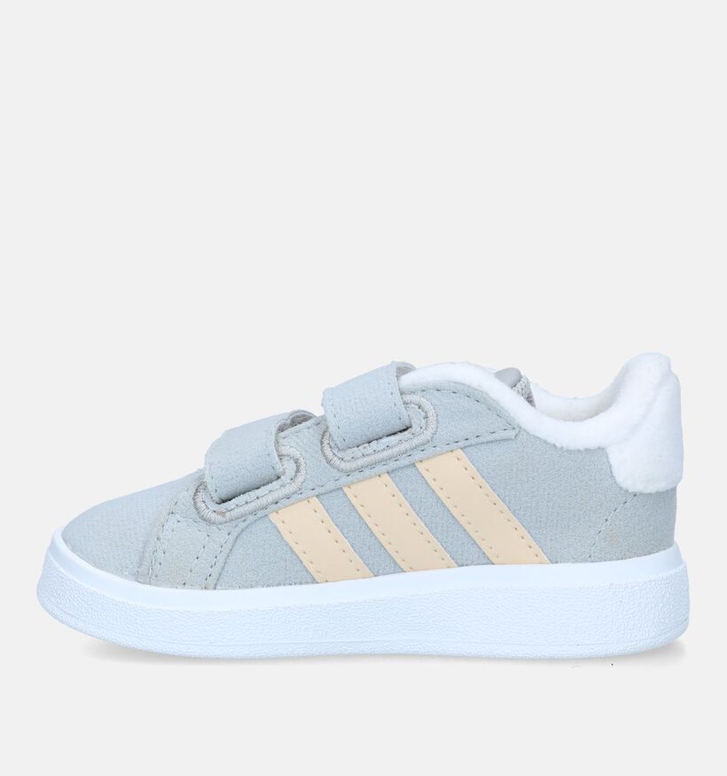 adidas Grand Court Disney Stampertje Grijze Sneakers voor jongens, meisjes (326886)