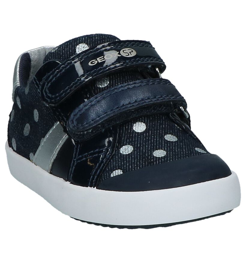 Geox Chaussures pour bébé  en Bleu foncé en cuir verni (237278)