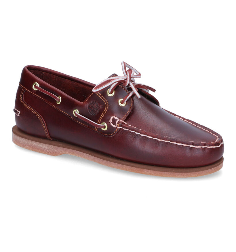 Timberland Classic Boat Amherst Bruine Bootschoenen in leer (303672)