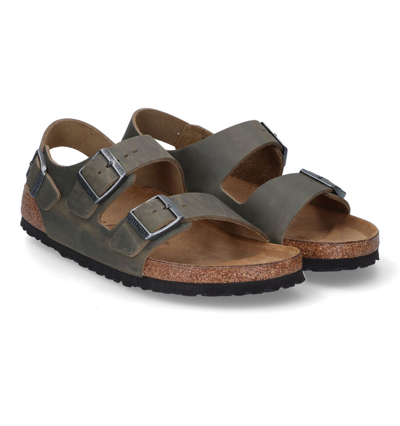 Birkenstock Milano Bruine Sandalen voor heren (337877)