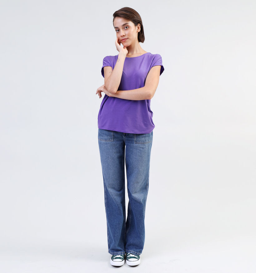 Vero Moda Ava Blauwe T-shirt voor dames (330911)