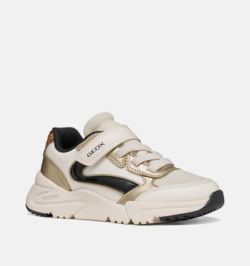 Geox Low Baskets Beige/Bleu/Rose