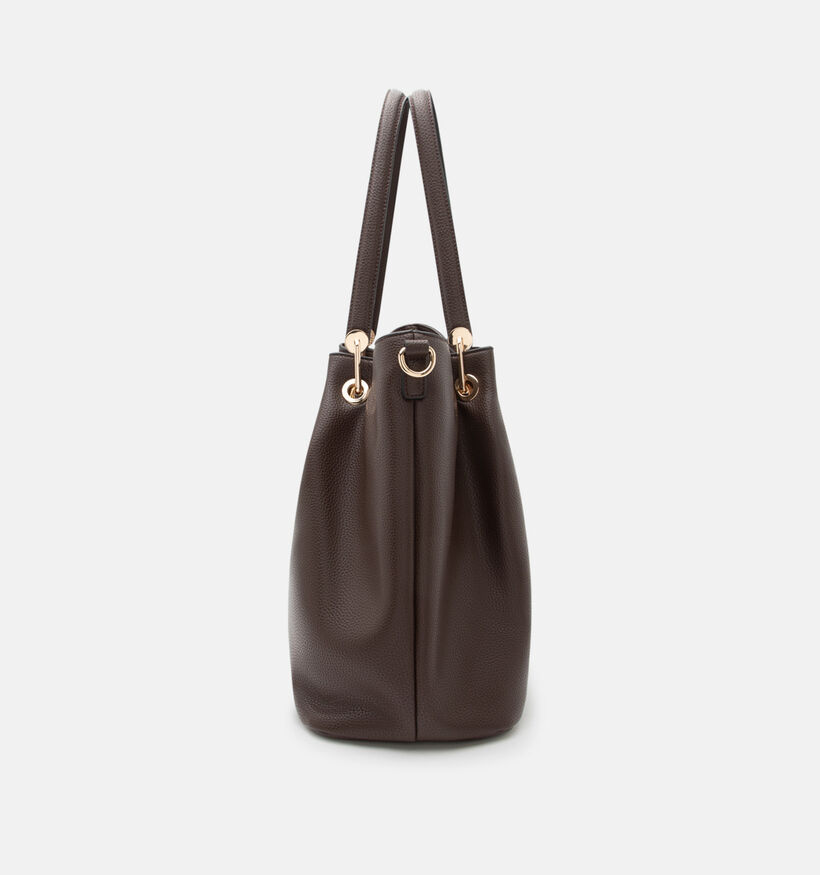 L.Credi Ebony Sac &agrave; main en Brun fonc&eacute; pour femmes (379594)