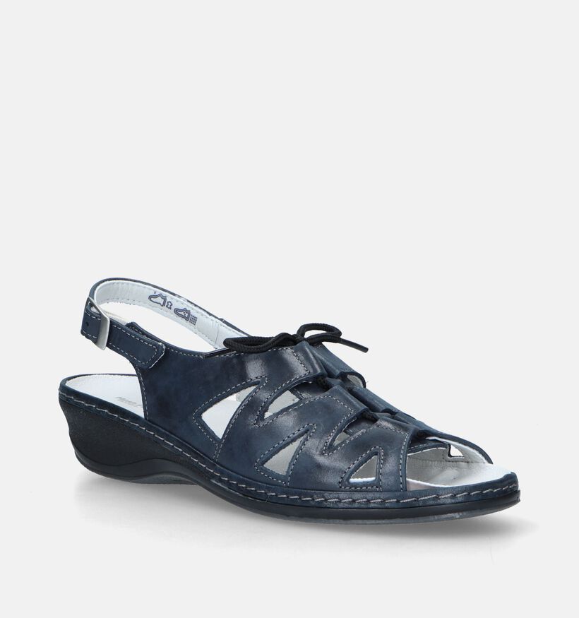 Hush Puppies Rococo Sandales pour semelle orthopédiques en Bleu pour femmes (340748)