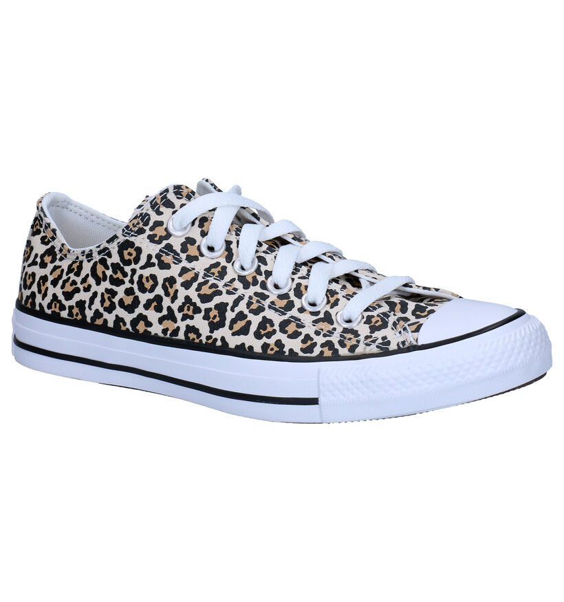 Converse Chuck Taylor AS Baskets en Beige en textile (287162)