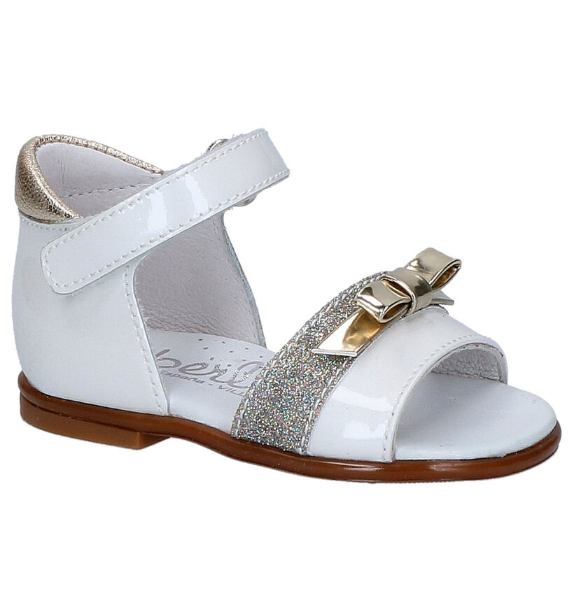 Beberlis Sandales pour bébé en Blanc en cuir (271464)