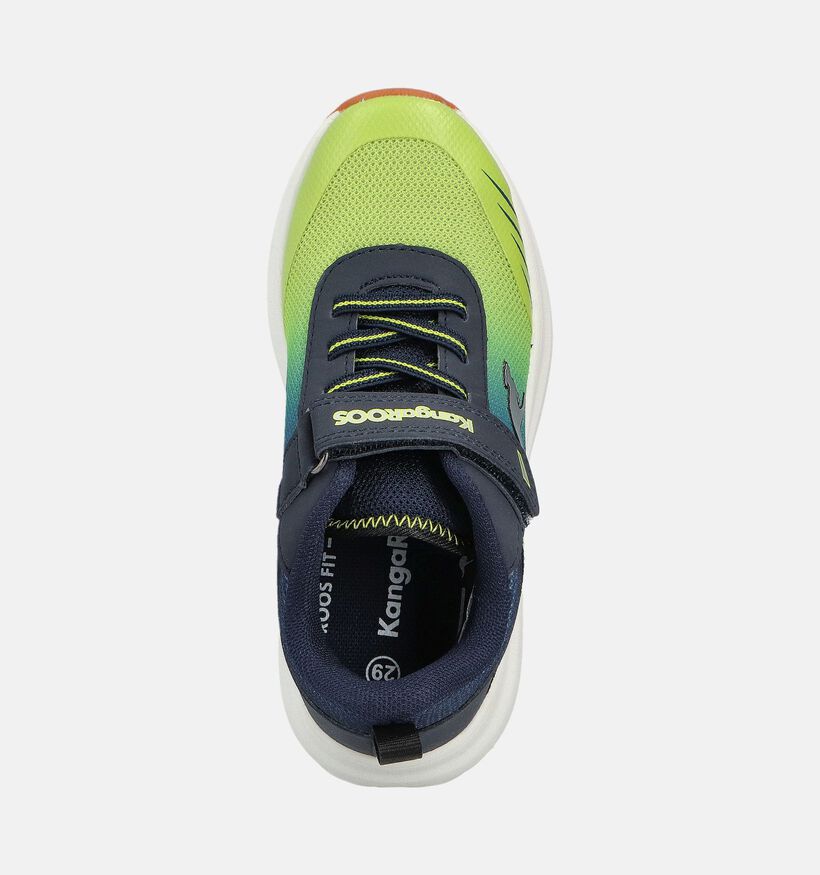 KangaROOS Rida EV Baskets basses en Bleu pour filles, garçons (363982) - pour semelles orthopédiques