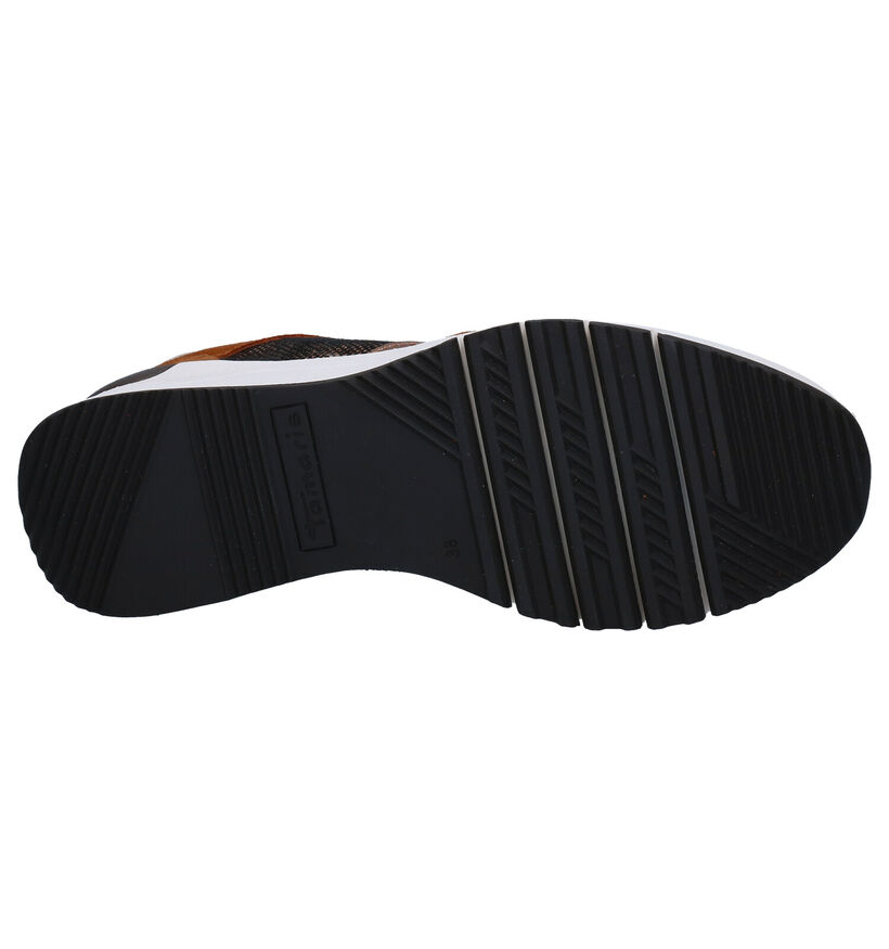 Tamaris Cognac Sneakers in kunstleer (277332)
