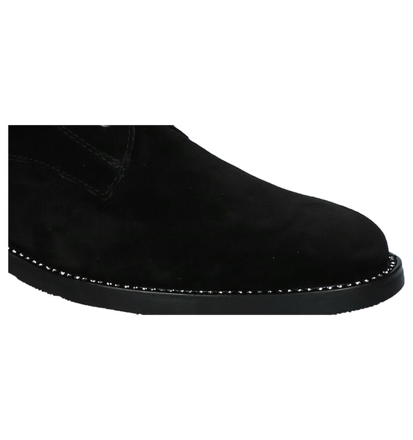 Love Bottines en Noir en daim (231317)