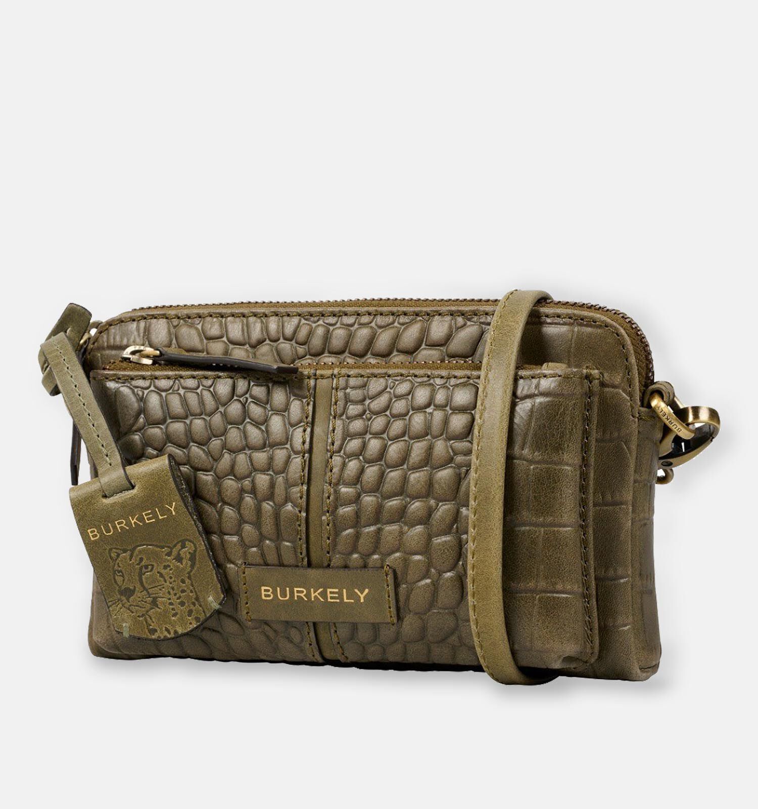 Burkely Kaki Crossbody Tas Dames Crossbody tassen Online op TORFS.BE