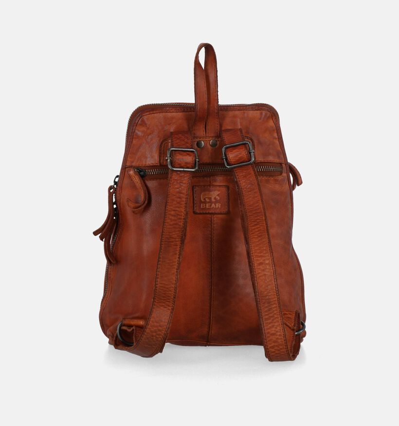 Bear Design Cognac Rugzak voor dames (350801)
