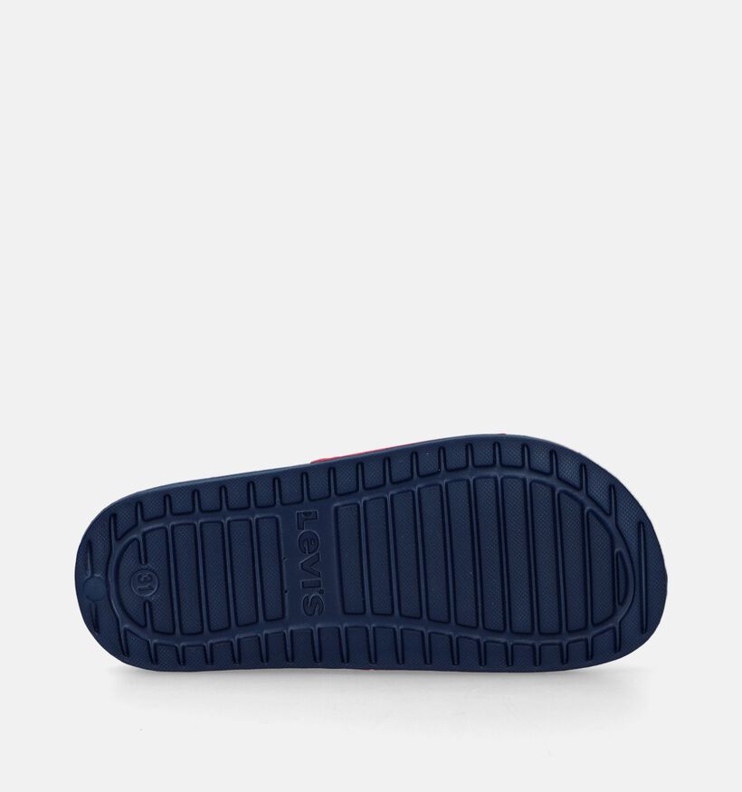 Levi's Pool 2.0 Blauwe Badslippers voor jongens, meisjes (338605)