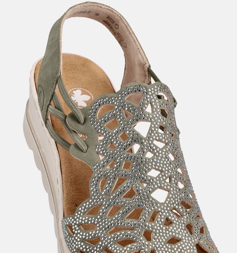 Rieker Kaki Sandalen voor dames (370416)