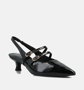Marco Tozzi Pumps Zwart/Bordeaux