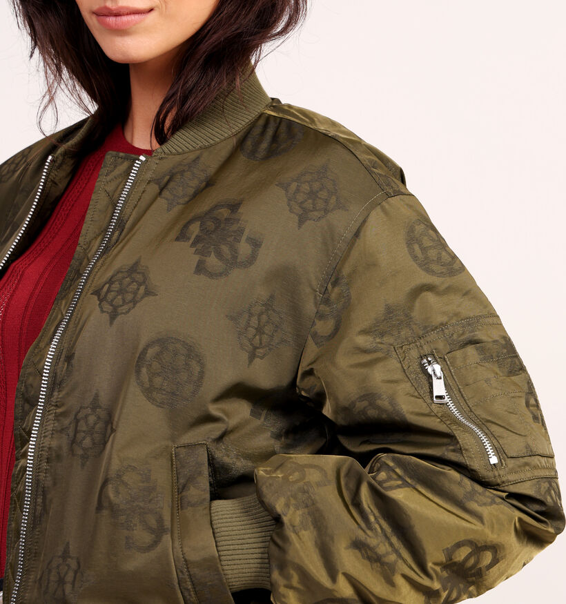 Guess Groene Bomberjas voor dames (361101)