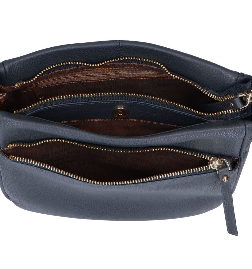 Crinkles Zwarte Crossbody tas voor dames (349844)