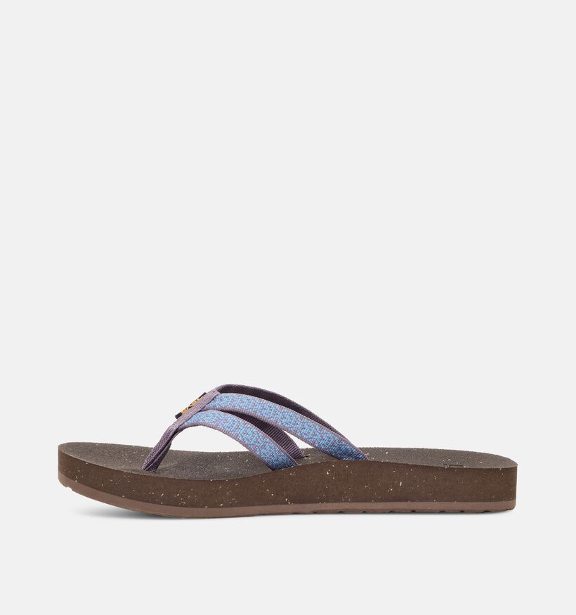 Teva Reflip Strappy Boho Tongs en Gris pour femmes (366048)