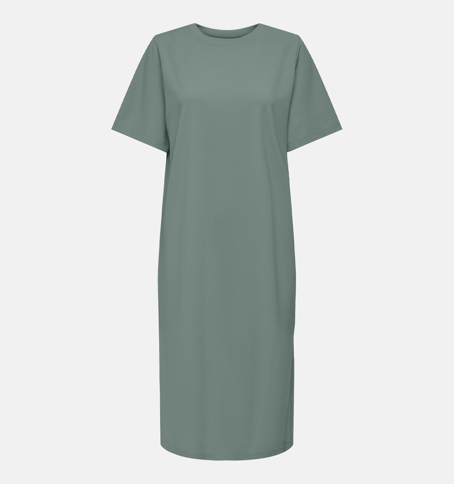 T shirt jurk groen clearance