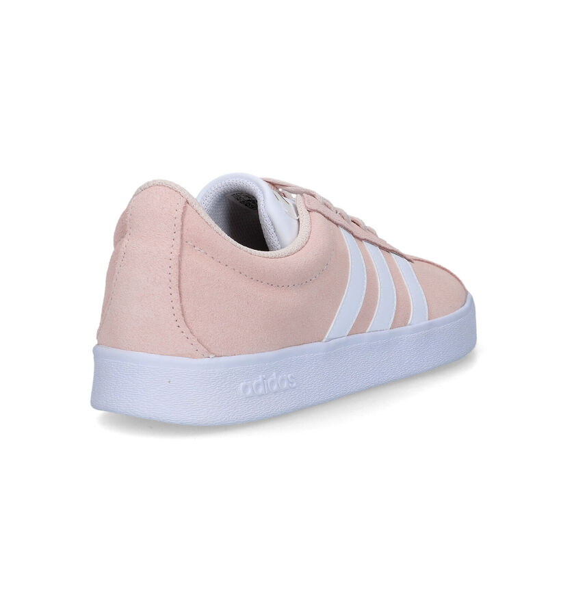 adidas Vl Court 2.0 Baskets en Rose pour femmes (318833)