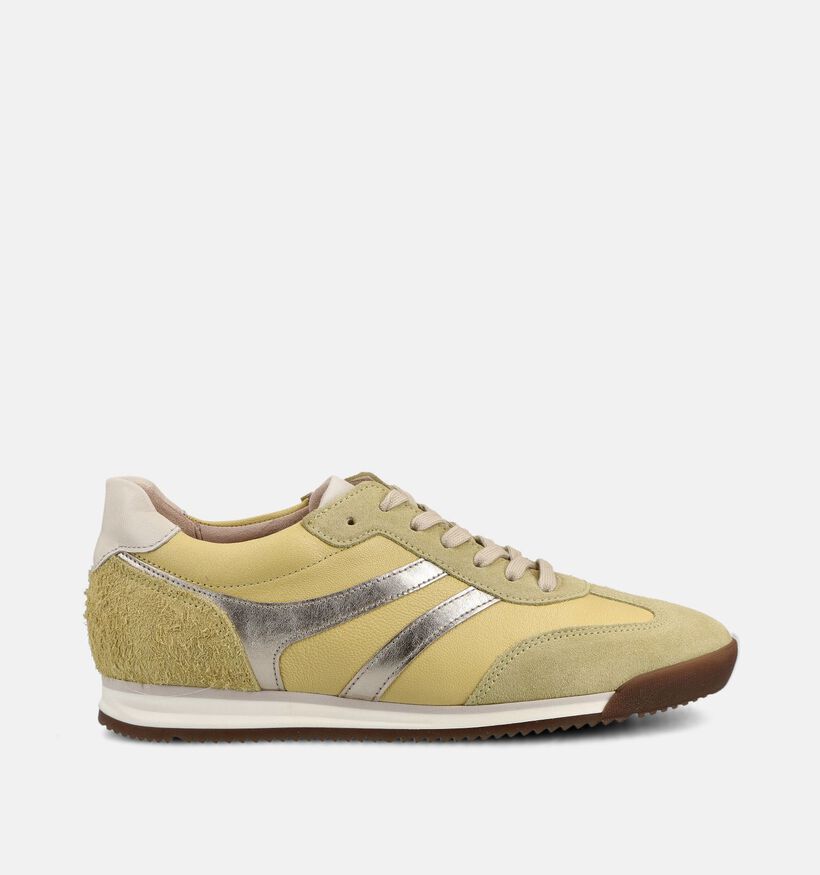 Gabor Baskets casual en Jaune pour femmes (368359) - pour semelles orthop&eacute;diques