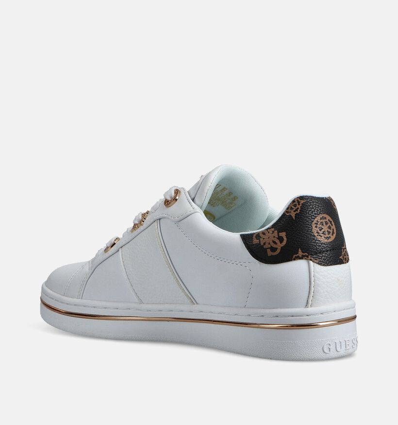 Guess Baskets en Blanc pour femmes (366543) - pour semelles orthop&eacute;diques