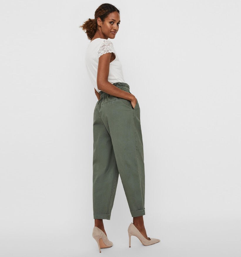 Vero Moda Evany Pantalon Classique en Vert kaki (311906)