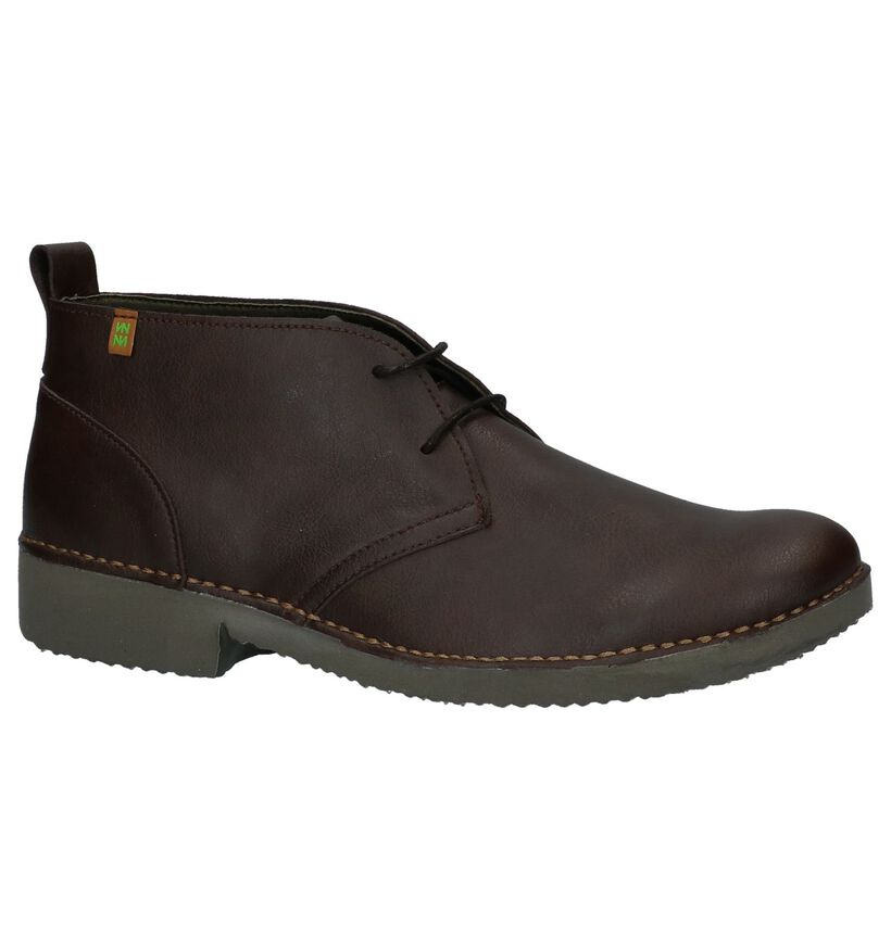 El Naturalista Chaussures hautes en Brun foncé en simili cuir (226188)