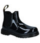 Dr. Martens 2976 Zwarte Chelsea Boots in lak (294422)