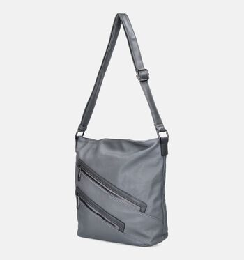 Maria C. Sacs porté croisé Noir/Taupe/Vert/Gris