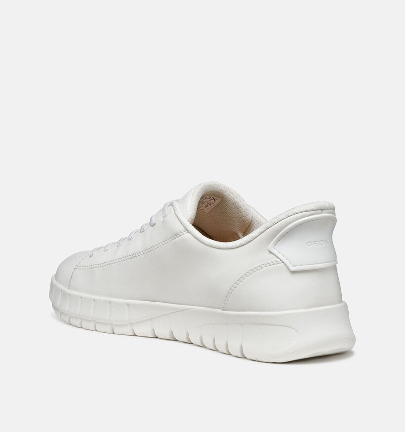 Geox Flextride Plus Slip-ons en Blanc pour hommes (368011) - pour semelles orthop&eacute;diques