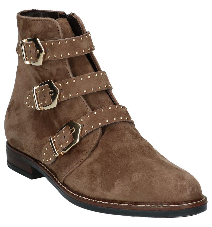 Taupe Boots Gosh in daim (203660)