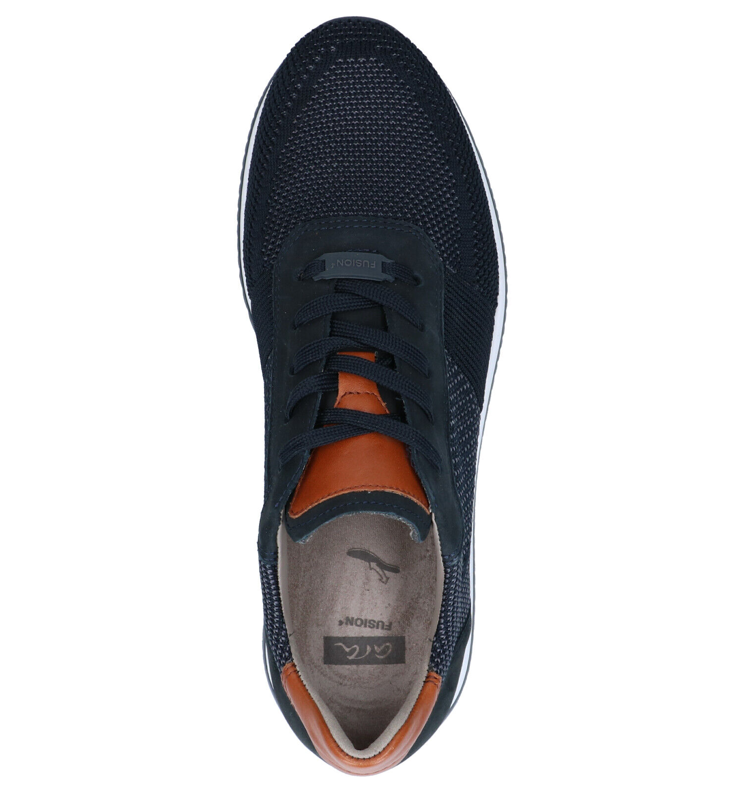 Ara Lisboa Fusion Blauwe Veterschoenen Heren Lage schoenen Online op TORFS.BE