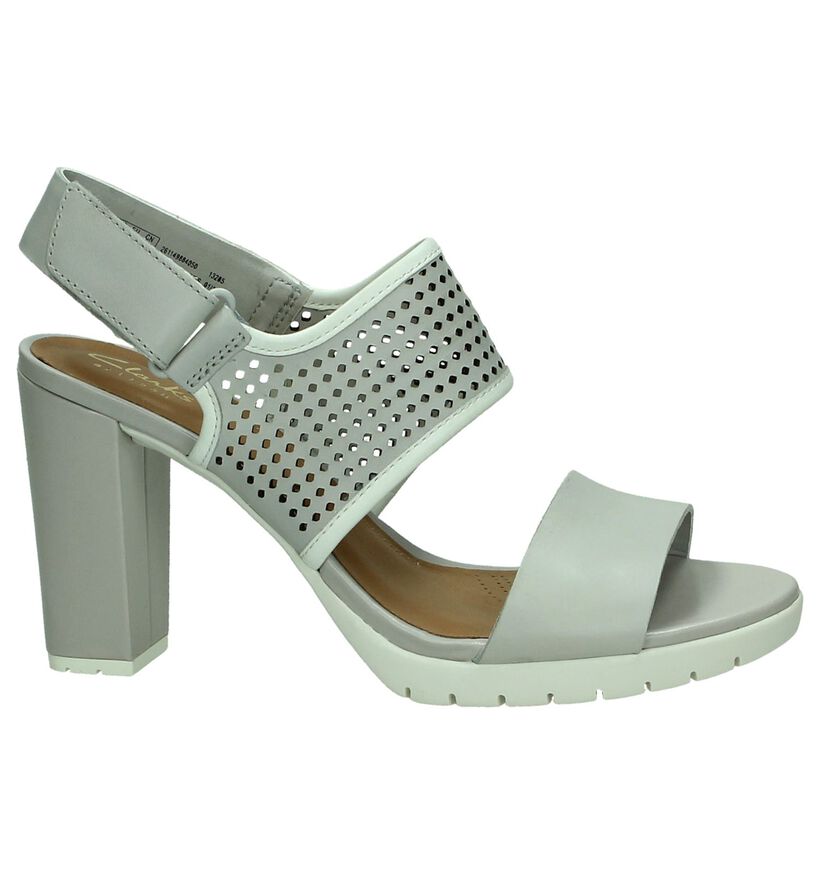 Clarks Sandales  (Gris clair), , pdp