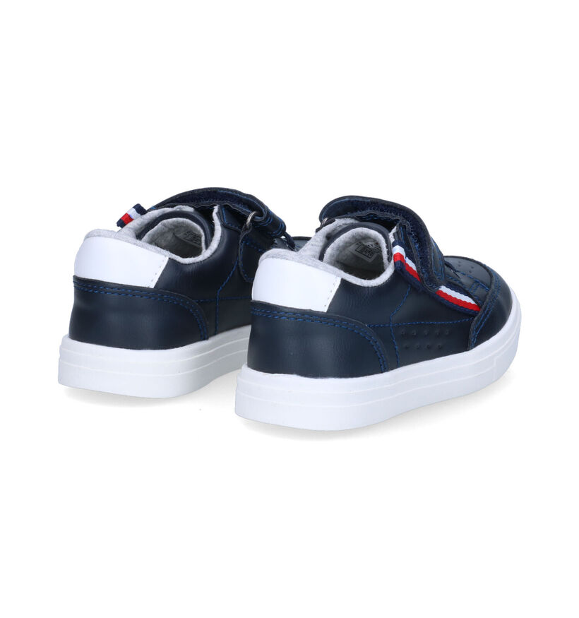 Tommy Hilfiger Chaussures à enfiler en Bleu foncé en simili cuir (303925)