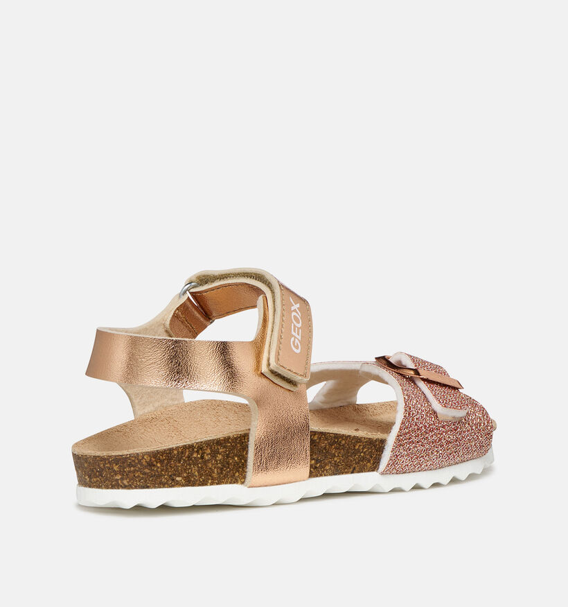 Geox Adriel Ros&eacute; Gouden Sandalen voor meisjes (368877)