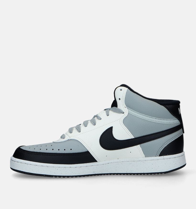 Nike Court Vision Mid Next Nature Baskets en Gris pour hommes (332320)