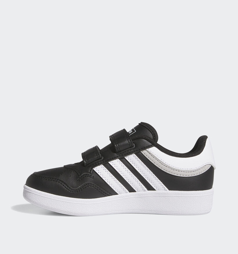adidas Hoops 4.0 Zwarte Sneakers voor jongens, meisjes (362468)