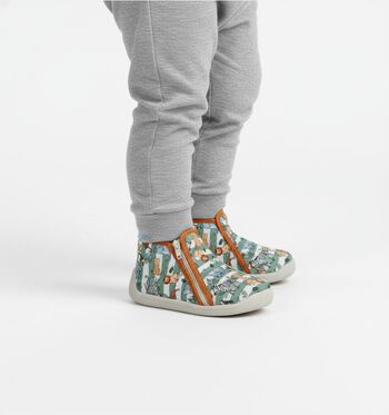 Milo & Mila Pantoffels Groen