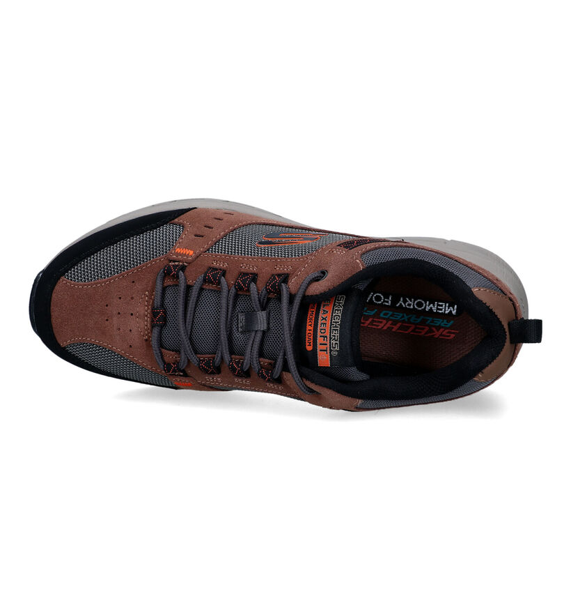 Skechers Oak Canyon Chaussures de randonnée en Brun en nubuck (323088)