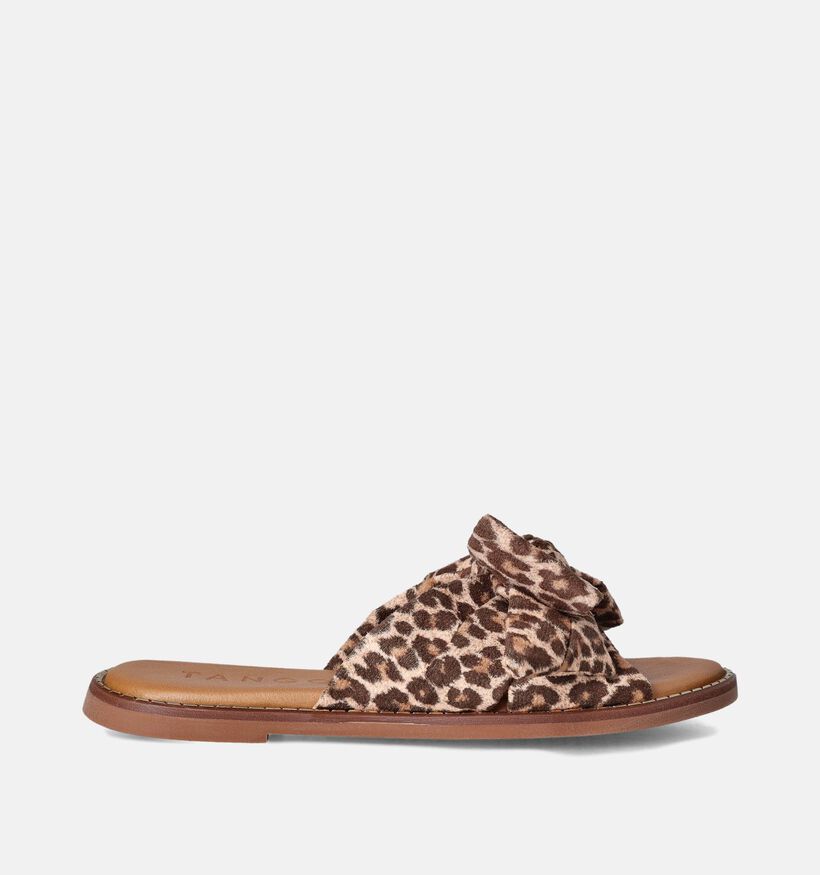 Tango Audrey Nu-pieds plates en Marron pour femmes (362954)