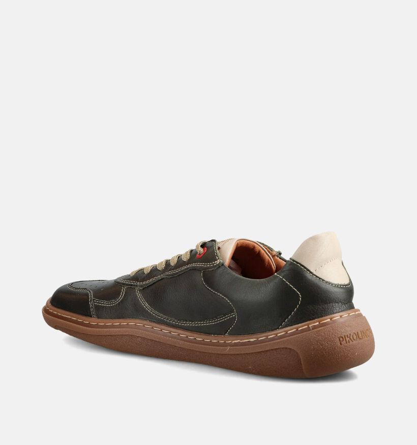 Pikolinos Aranjuez Chaussures plates en Vert pour hommes (373352) - pour semelles orthopédiques