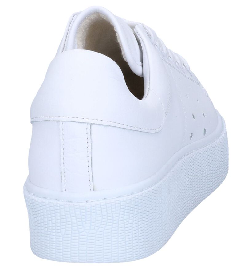 Tango Chantal Witte Sneakers in leer (265221)