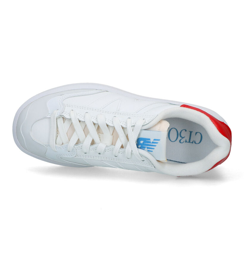 New Balance CT 302 Baskets en Blanc pour femmes (327402) - pour semelles orthopédiques