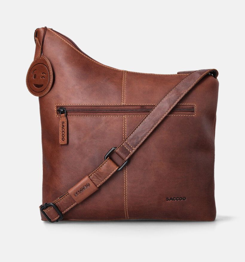 Saccoo Pista Cognac Crossbody tas voor dames (358336)