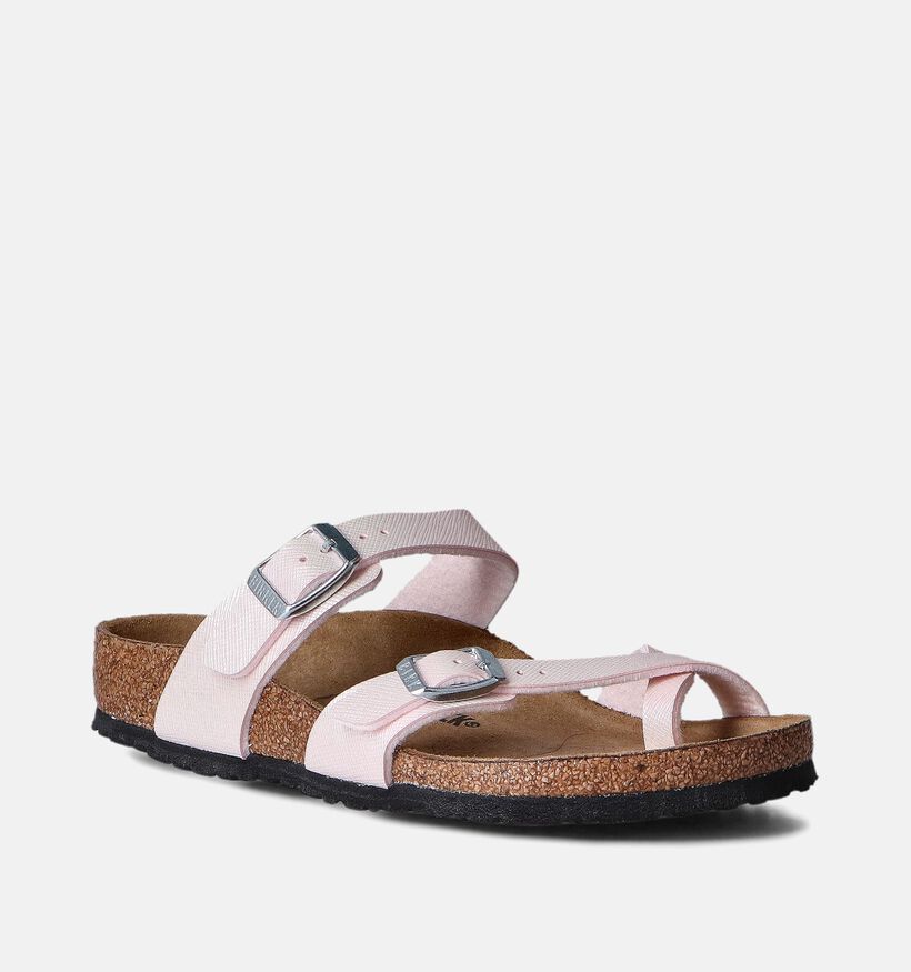 Birkenstock Mayari Roze Slippers voor meisjes (352237)